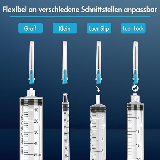 Kanülen 100 Stück 23G x 1 ¼" (0,6 mm x 32 mm)
