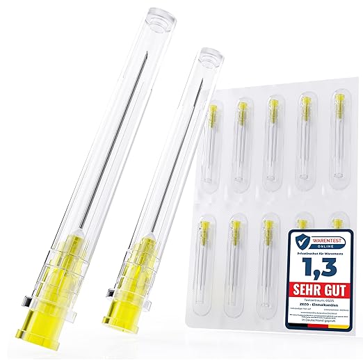 Kanülen 100 Stück 24G 0,55 x 25mm einzeln verpackt