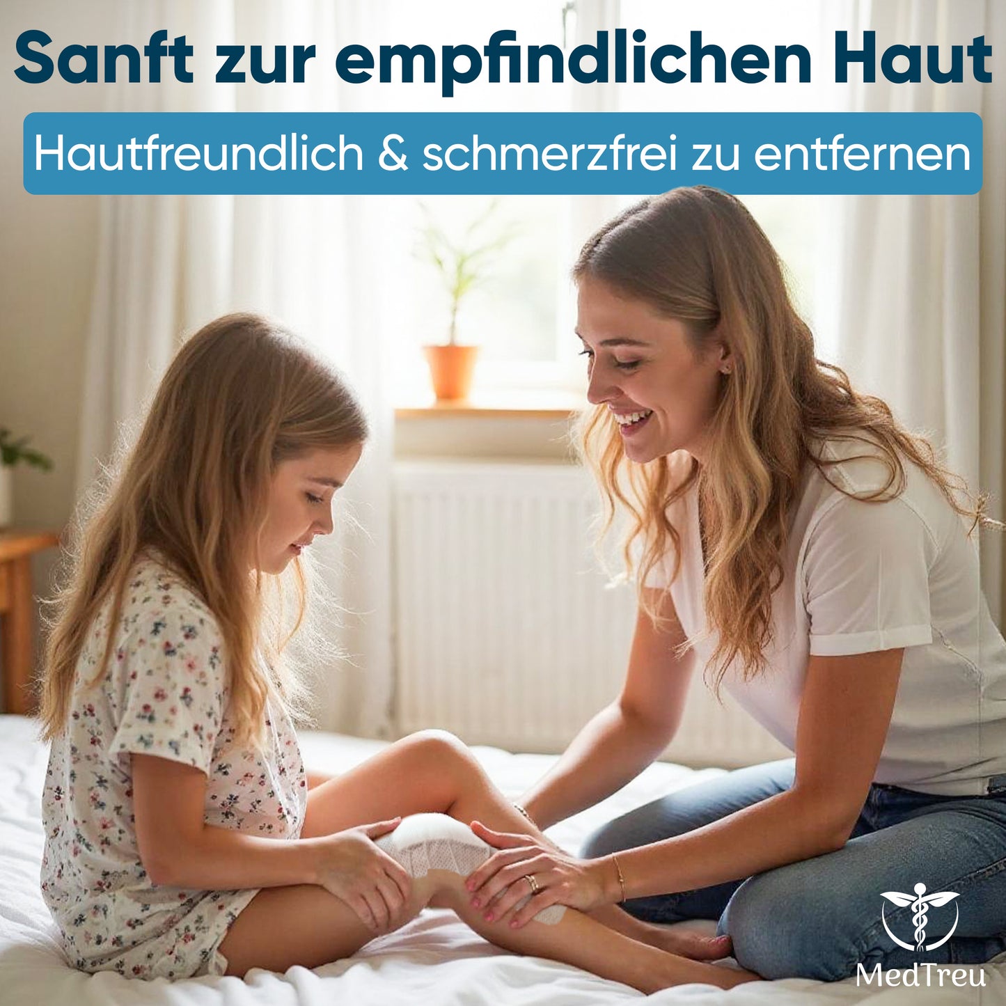 MedTreu Wundpflaster steril 10x30 cm – 25 Stück einzeln verpackt