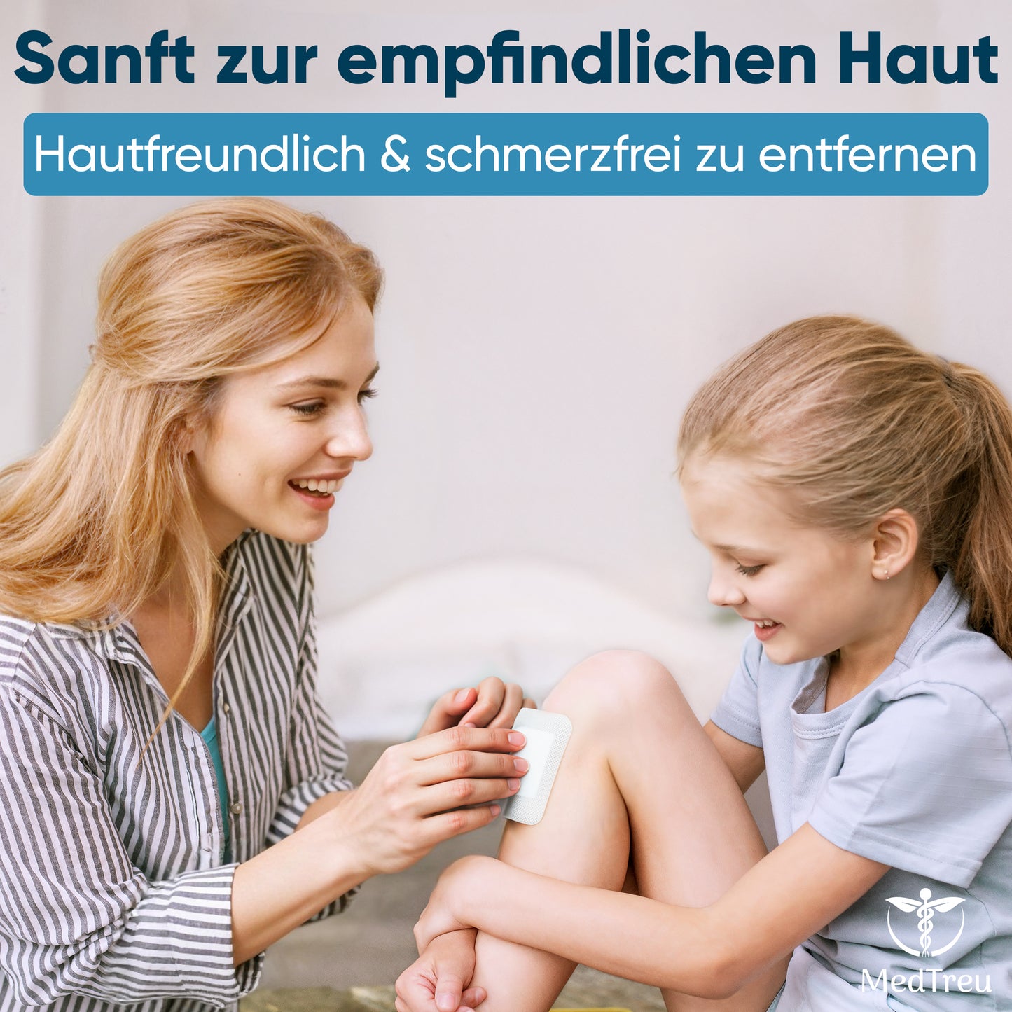 MedTreu Wundpflaster steril 8x10 cm – 30 Stück einzeln verpackt