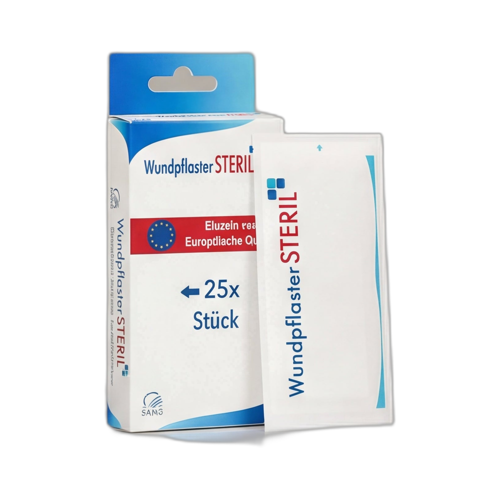 Wundpflaster steril, einzeln verpackt