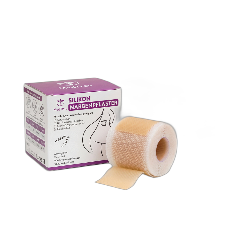 Silikon-Narbenpflaster, beige