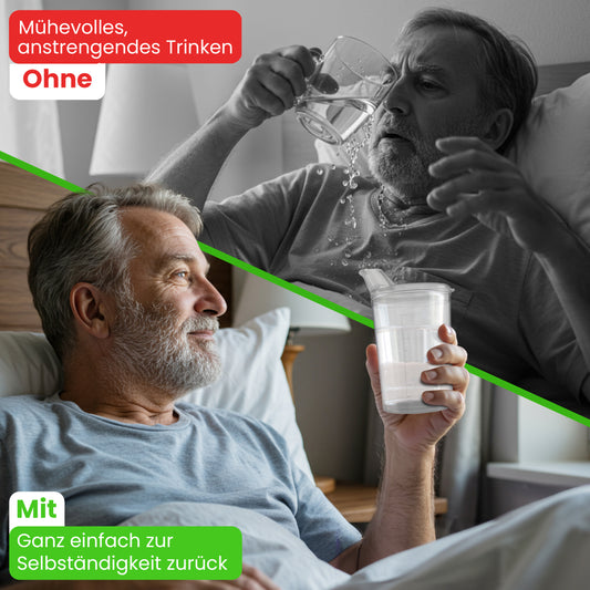 Schnabelbecher mit Deckel 250ml transparent