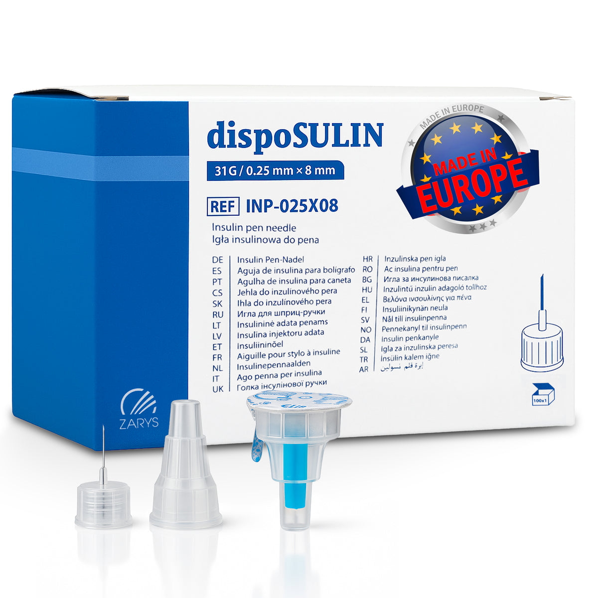 dispoSULIN Sterile Einweg-Nadeln (MedTreu) – Bild 8 von 8