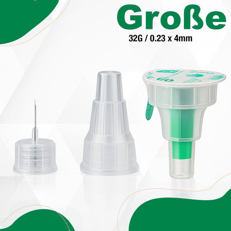 Medoject Sterile Pen Nadeln 100 Stück (MedTreu) – Bild 3 von 9