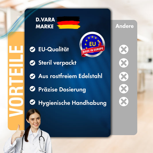 Insulinspritzen 1ml U40 29Gx1/2 (0,33 x 12,7mm)