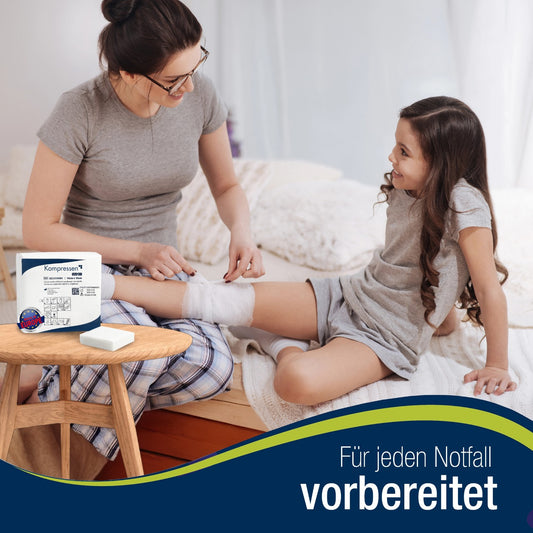 Mullkompressen 10x10 cm – 100 Stück (unsteril)