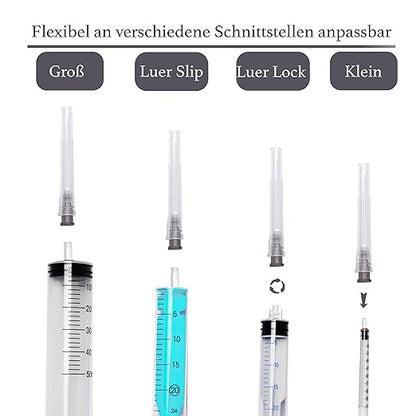 Kanülen 100 Stück 22G x 1 ½" (0,7 mm x 38 mm) einzeln verpackt
