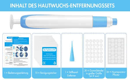 Stielwarzen Entferner Set (für große Warzen) (MedTreu) – Bild 8 von 8
