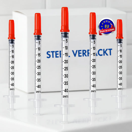 Insulinspritzen 1ml U40 29Gx1/2 (0,33 x 12,7mm)