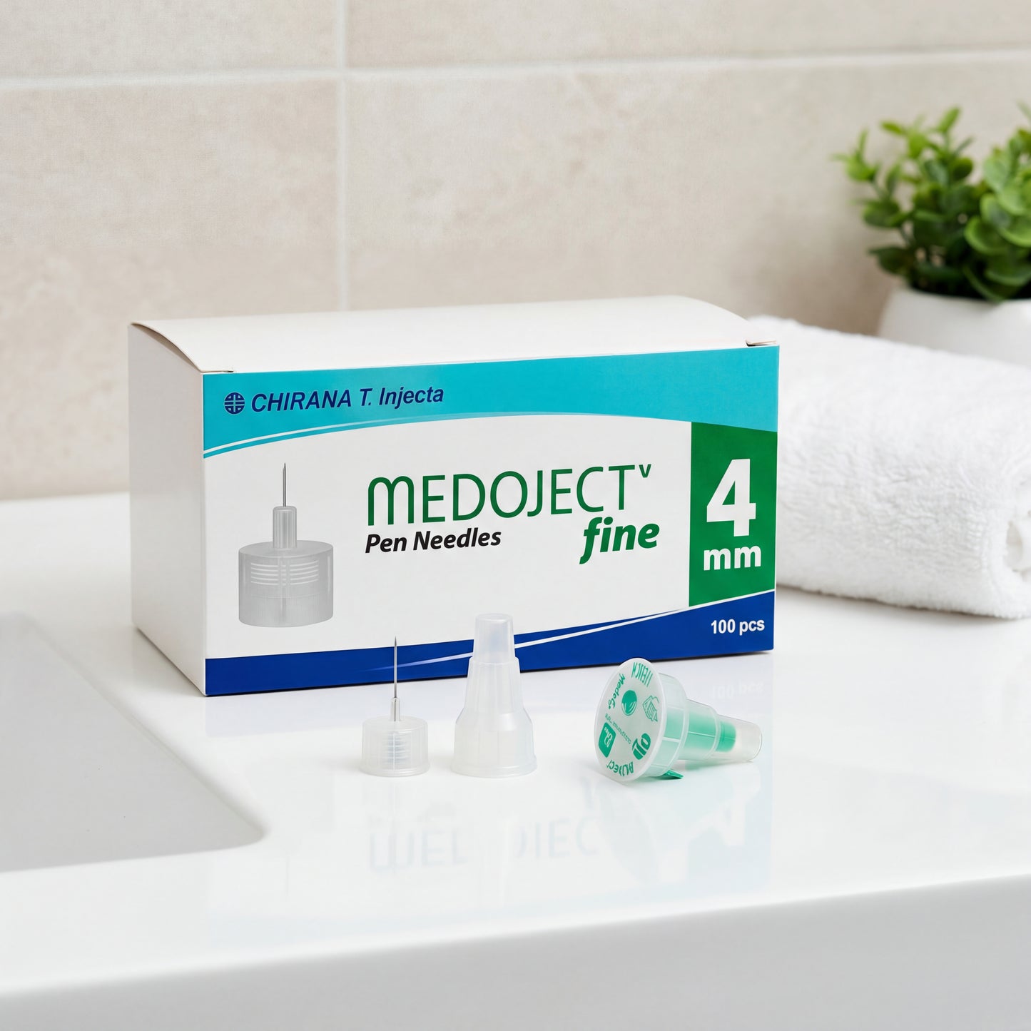 Medoject Sterile Pen Nadeln 100 Stück