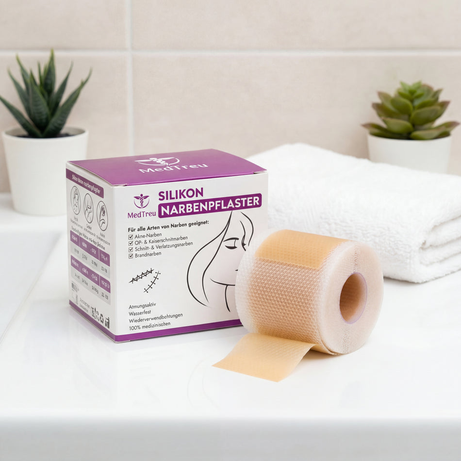 Silikon Narbenpflaster beige (MedTreu)