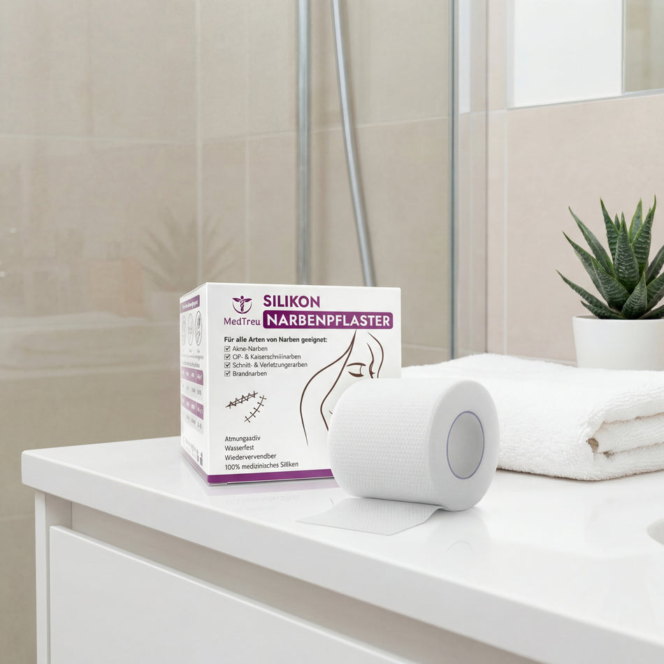 Silikon Narbenpflaster transparent (MedTreu)